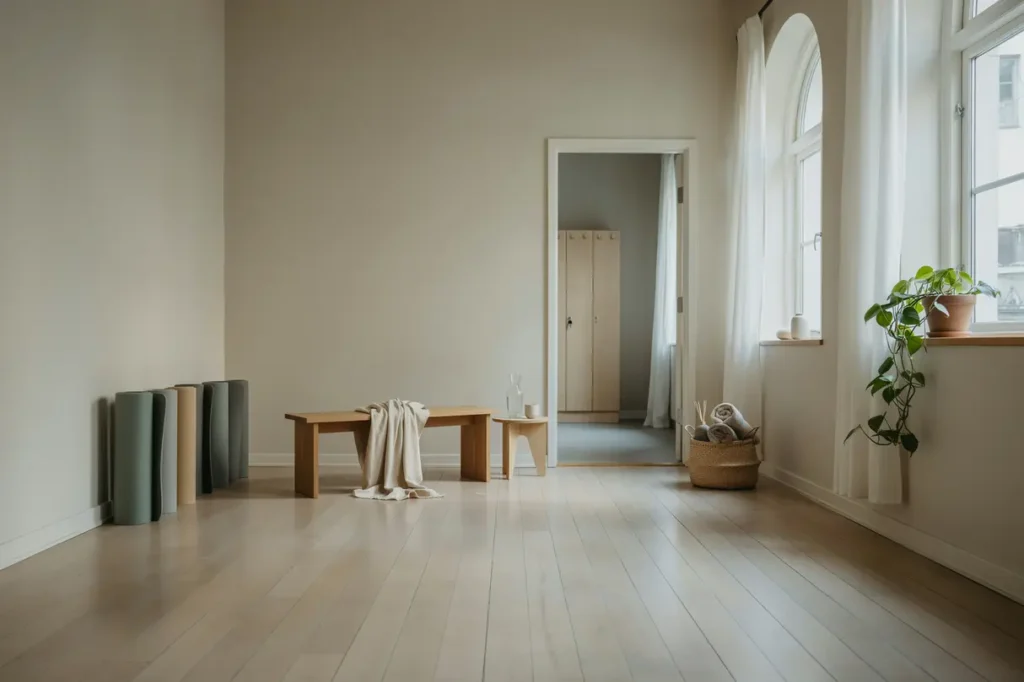veckovis st dning av yogastudio och omkl dningsrum p s dermalm